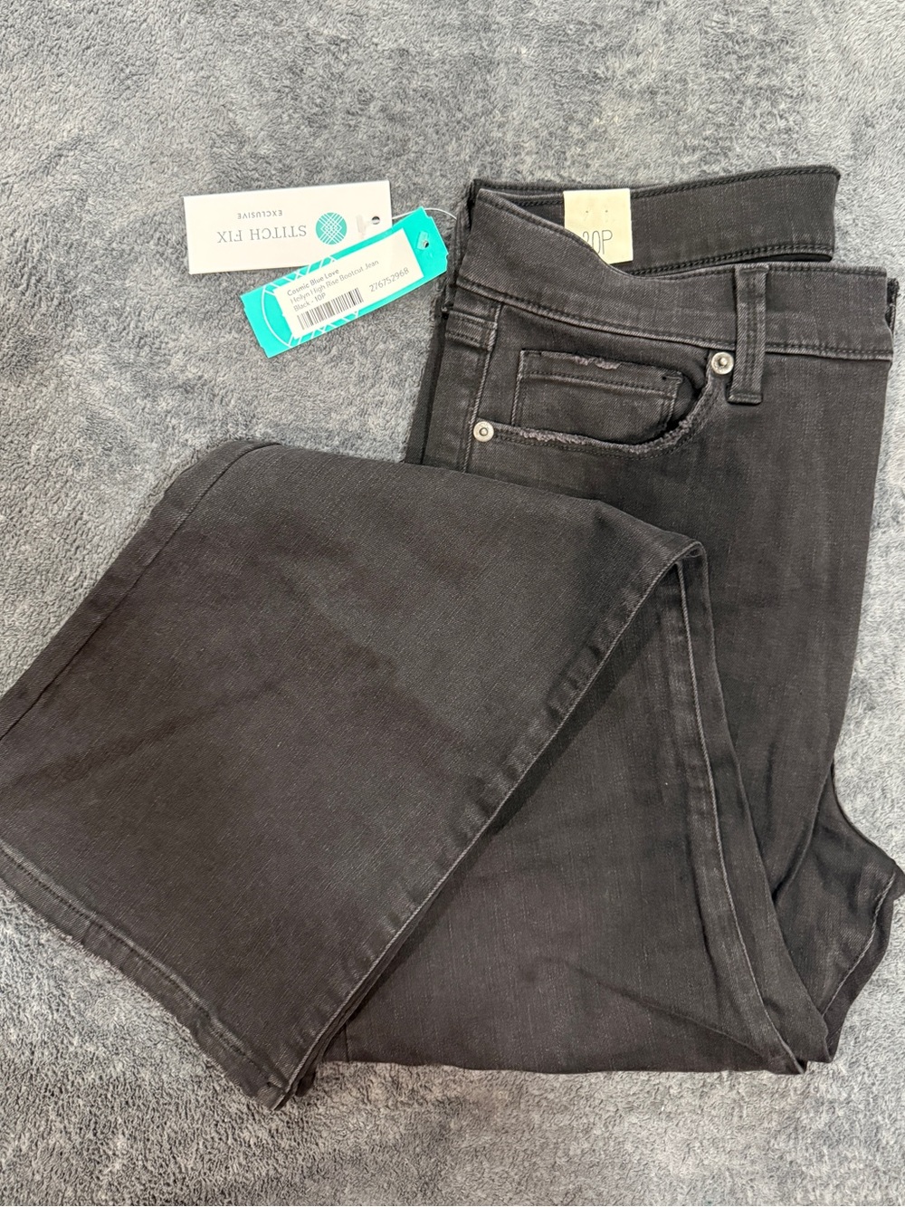 Cosmic Blue Love Heilyn High Rise Bootcut Jean NWT